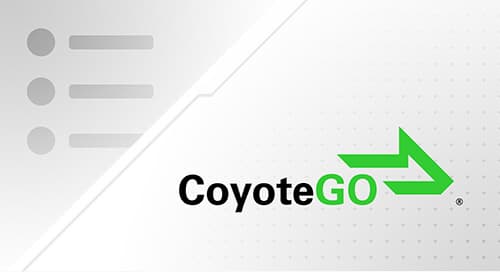 CoyoteGO dla przewoźników - rozdział: zarządzanie dokumentami - Coyote Logistics